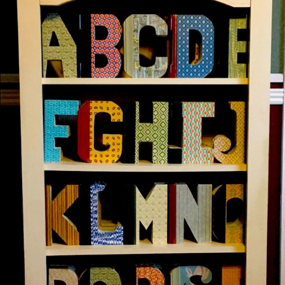 Vintage Letter “R” made from  Reader’s Digest